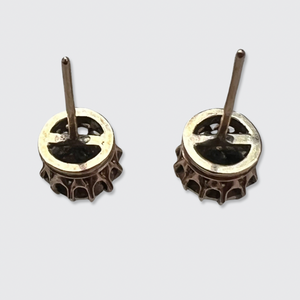 Victorian Rose-cut Diamond Earrings