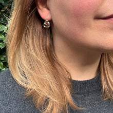 Load image into Gallery viewer, 19th Century Garnet Day to Night Earrings