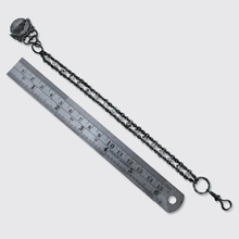 Load image into Gallery viewer, 18th Century Iron Watch Chain Bracelet with Swivel Fob