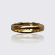 Load image into Gallery viewer, Vintage Heart-Shaped Rubies &amp; Diamond Ring