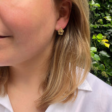 Load image into Gallery viewer, Georgian Citrine Cannetille Day to Night Earrings