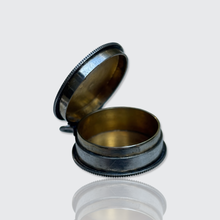 Load image into Gallery viewer, Antique Silver Enameled Box Pendant by Jules Auguste Peroulx
