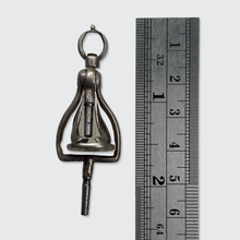 Load image into Gallery viewer, 18th Century Iron Swivel Watch Key Fob