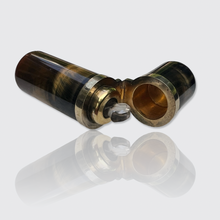 Load image into Gallery viewer, Edwardian Tiger&#39;s Eye Perfume Bottle