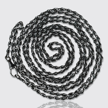 Load image into Gallery viewer, Antique Silver Fantasy-Link Sautoir Necklace