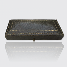 Load image into Gallery viewer, Victorian Silver Heart-Shaped Cufflinks in Box, 1887