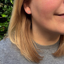 Load image into Gallery viewer, Old Mine-Cut Diamond Solitaire Earrings, 0.50 carats