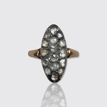 Load image into Gallery viewer, Victorian Rose-Cut Diamond Marquise Ring