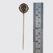 Load image into Gallery viewer, Antique Essex Crystal Skull Stickpin