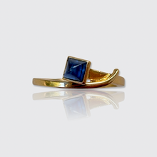 Load image into Gallery viewer, Vintage Sapphire Lucky Nail Ring