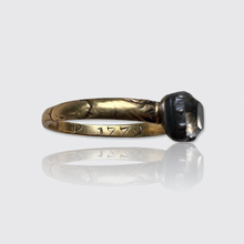 Load image into Gallery viewer, Georgian Paste Solitaire Ring