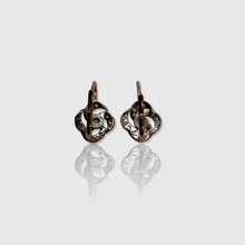 Load image into Gallery viewer, Belle Epoque Rose-Cut Diamond Leverback Earrings