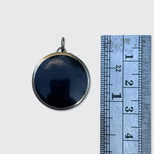 Load image into Gallery viewer, Antique Silver Enameled Box Pendant by Jules Auguste Peroulx