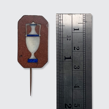 Load image into Gallery viewer, Victorian Goldstone Amphora Brooch by Domenico Bussolin