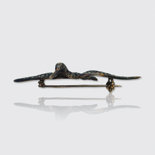Load image into Gallery viewer, 19th Century Rose-Cut Diamond Bird Brooch