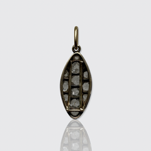 Load image into Gallery viewer, 19th Century Rose-Cut Diamond Marquise-Shaped Pendant