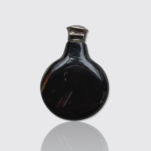 Load image into Gallery viewer, 19th Century Banded Agate &amp; Silver Perfume Bottle