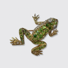Load image into Gallery viewer, Victorian Frog Brooch