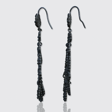 Load image into Gallery viewer, 18th Century Cut Steel Drop Earrings