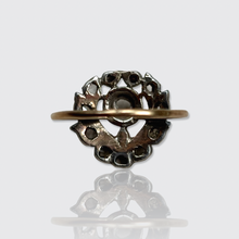 Load image into Gallery viewer, Antique Rose-Cut Diamond Thistle Ring