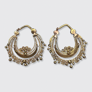 Portugese 'Arrecadas' Hoop Earrings