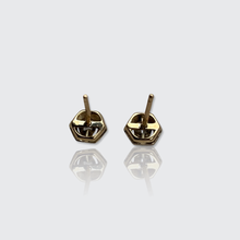 Load image into Gallery viewer, Art Deco Diamond Target Earrings