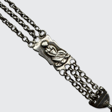 Load image into Gallery viewer, 19th Century Silver Watch Chain Bracelet