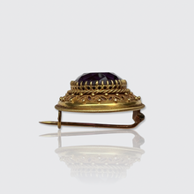 Load image into Gallery viewer, Victorian Amethyst Demi Parure in Fitted Box