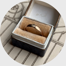 Load image into Gallery viewer, Antique Old Mine-Cut Diamond Ring