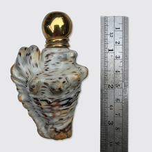 Load image into Gallery viewer, Antique Porcelain Shell-Shaped Perfume Bottle
