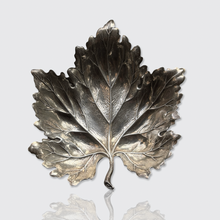 Load image into Gallery viewer, Reserved: Vintage Silver Leaf-Shaped Ring Tray, Buccellati