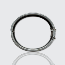 Load image into Gallery viewer, 19th Century French Silver Griffin Bangle