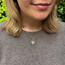 Load image into Gallery viewer, Victorian Heart-Shaped Rose-Cut Diamond Locket