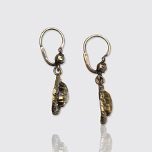 Load image into Gallery viewer, 19th Century Rose-Cut Diamond Drop Earrings