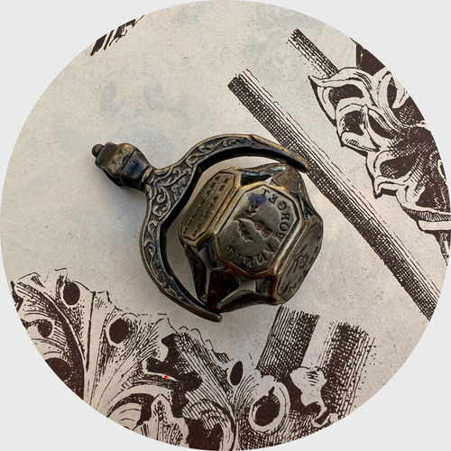 Victorian Six Wax Seals Spinner Fob