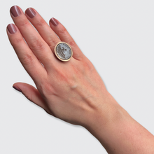 Load image into Gallery viewer, Georgian Rowing Cupid Intaglio Ring