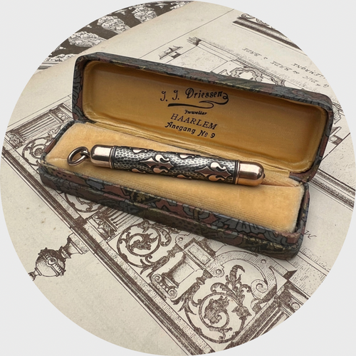 Fleur de Lis Mechanical Pencil Pendant
