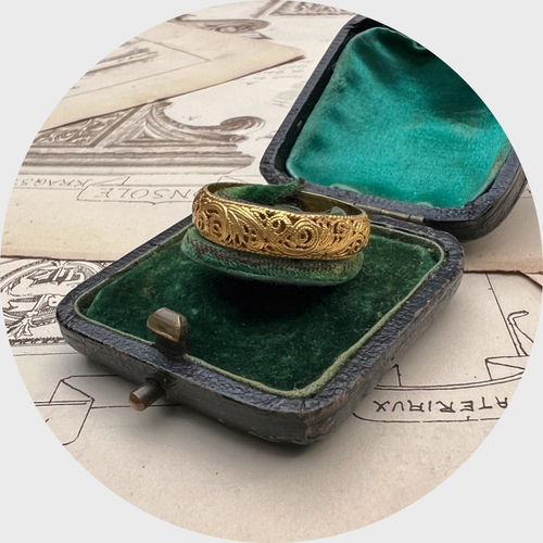 18th Century Filigree Ring