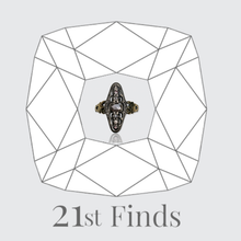 Load image into Gallery viewer, Reserved for 'S', payment 1/4: 19th Century Rose-Cut Diamond Marquise Ring