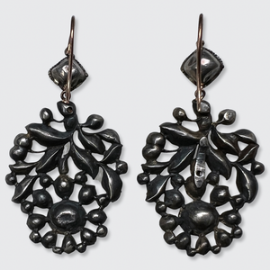 Georgian Paste Giardinetti Earrings