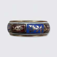 Load image into Gallery viewer, Georgian Enamel Locket Ring