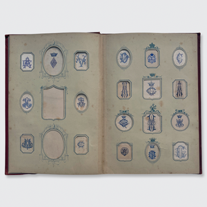 Victorian 'Album Pour Monogrames'
