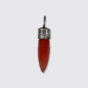 Georgian Carnelian Miniature Perfume Flask