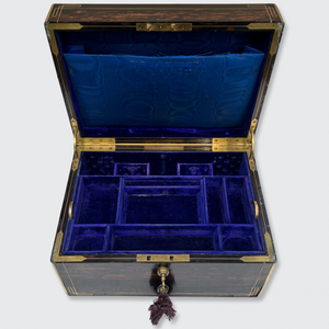 Victorian Coromandel Dress Box by Leuchars and Son