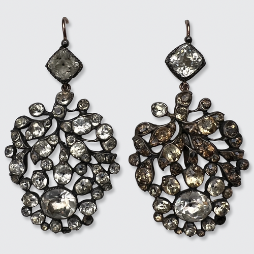 Georgian Paste Giardinetti Earrings