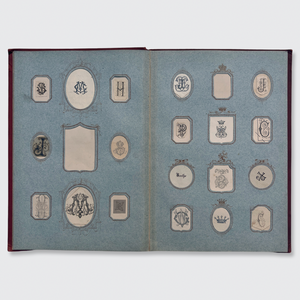 Victorian 'Album Pour Monogrames'