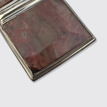 Load image into Gallery viewer, Georgian Silver &amp; Agate Snuff Box