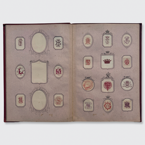 Victorian 'Album Pour Monogrames'