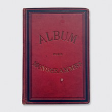 Load image into Gallery viewer, Victorian &#39;Album Pour Monogrames&#39;