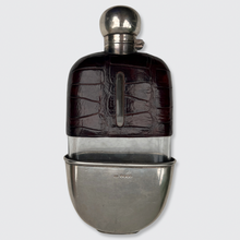 Load image into Gallery viewer, Victorian Silver Hip Flask with Cup